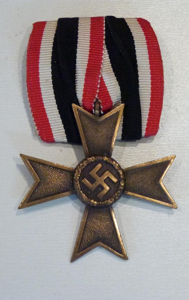 One of the fake Nazi medals given to British fascists who thought they were working for Germany. Courtesy: Robert Hutton from his book Agent Jack, Weidenfeld &amp; Nicolson