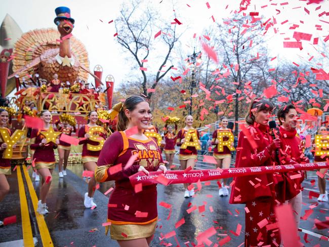 The Macys Thanksgiving turkey float. Picture: Getty Images via AFP