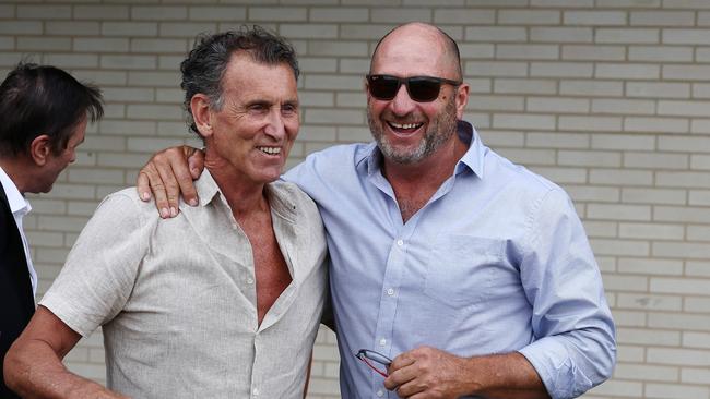 Craig Kelly (right) was more than happy to put together deals for Peter Daicos’ (left) sons. Picture: Michael Klein