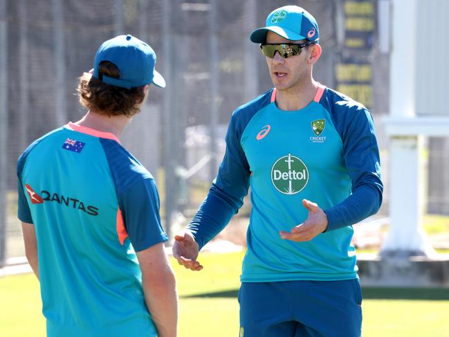 Tim Paine, starts his coaching career he is coaching with the Australian U19 team, Kedronon Saturday 8th July 2023 - Photo Steve Pohlner