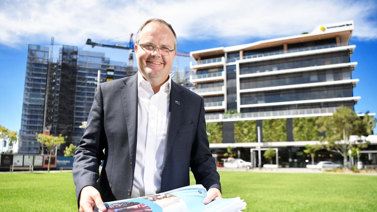 Fairfax MP Ted O'Brien has a bold vision to create a multipurpose convention and exhibition centre at Maroochydore CBD ahead of the 2032 Olympic and Paralympic Games. Picture: Patrick Woods