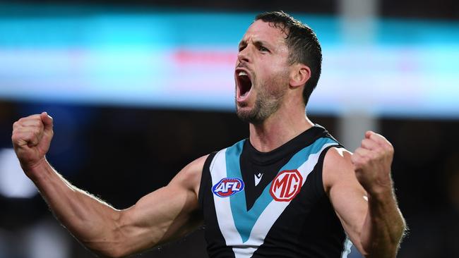 Travis Boak leads the veteran crew of the Power. (Photo by Mark Brake/Getty Images)