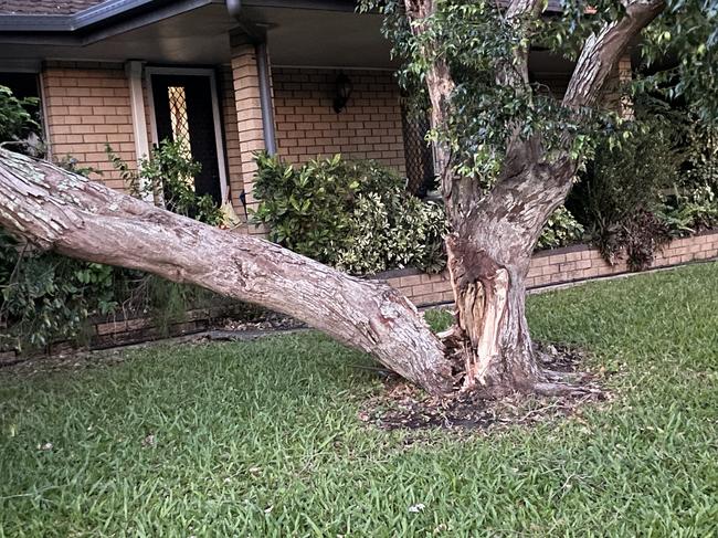 Wind gusts up to 93km/h were recorded at Mackay airport at 10.36am on Monday. Picture: Janessa Ekert