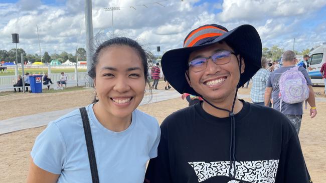 L-R: Mey and Farm at the Gympie Show 2025.