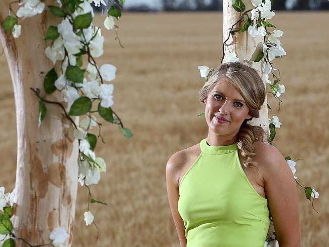 Emma Quinlivan, from Nullawil at the Rupanyup Barley Banquet. Picture: Yuri Kouzmin