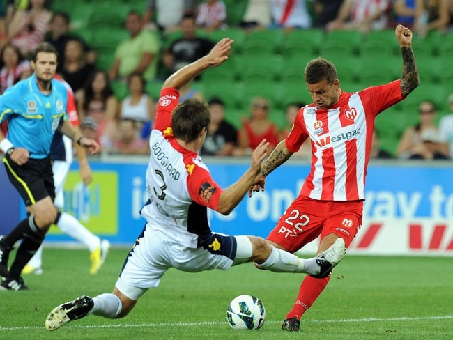 Ex-Melbourne Heart man Nick Kalmar bolsters Green Gully in 2019. Picture: AAP