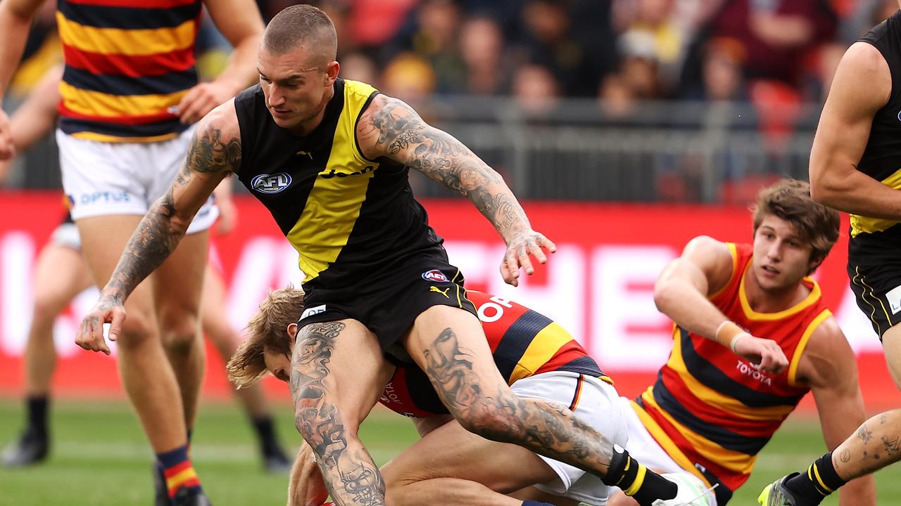 AFL 2021 results, Richmond Tigers vs Adelaide Crows, Round 11 Live blog, updates, stats, video, stream, news, analysis, highlights