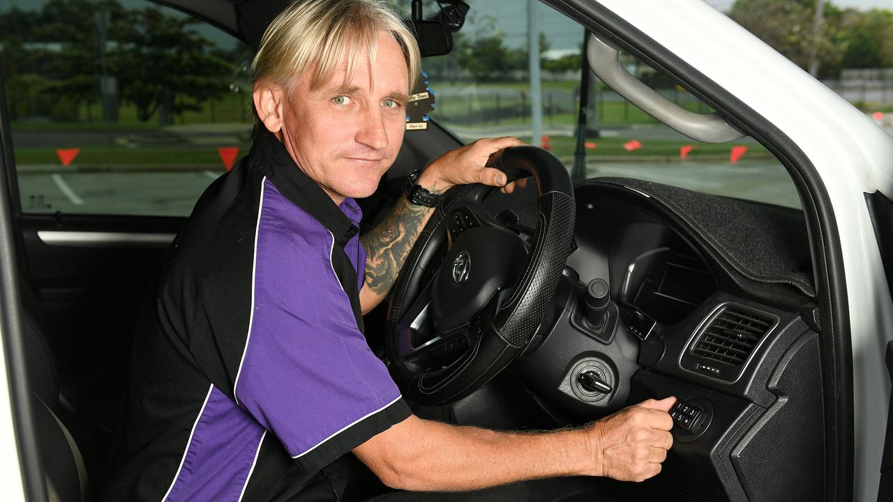 Accredited installer Ross Crowbie from Townsville Car Audio Excellence shows off the code-safe engine immobiliser. Picture: Shae Beplate