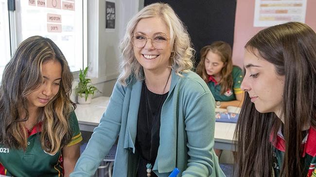 Holly Millican, 28, from Woolgoolga teaches maths at South Grafton High School and aims to shift the stigma associated with the subject.