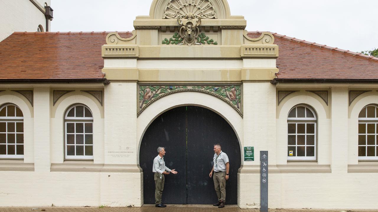 Gates closed at Taronga Zoo.