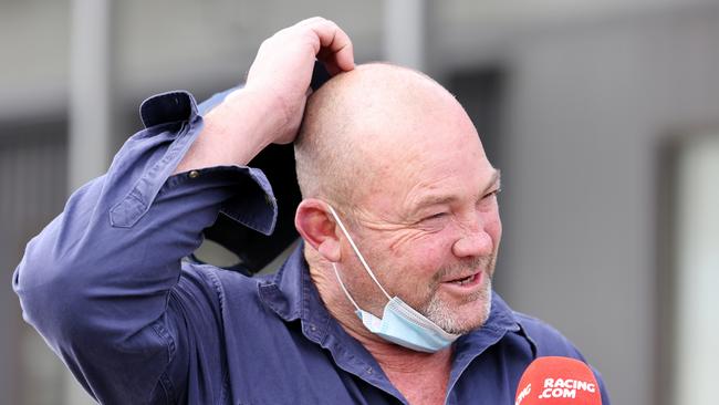 Trainer Peter Moody at Pakenham this week Picture: Getty Images