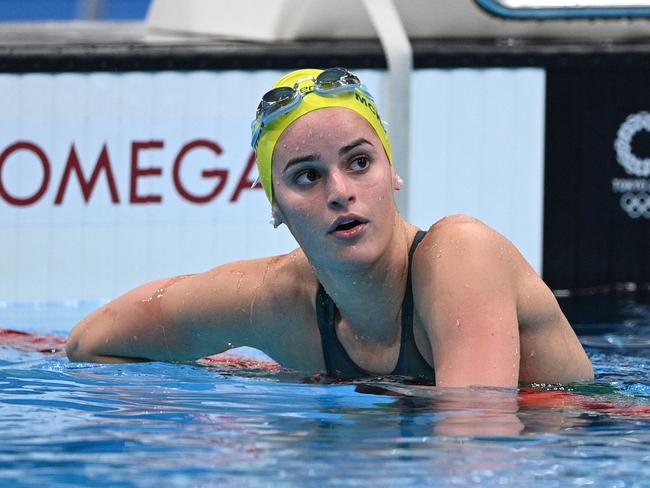 Kaylee McKeown will compete in Saturday’s women’s 200m backstroke final. Picture: Oli SCARFF/AFP