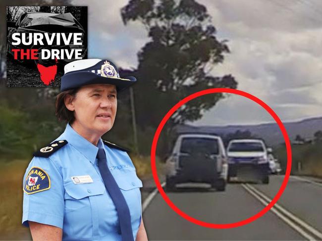 WATCH: Tassie drivers dicing with death