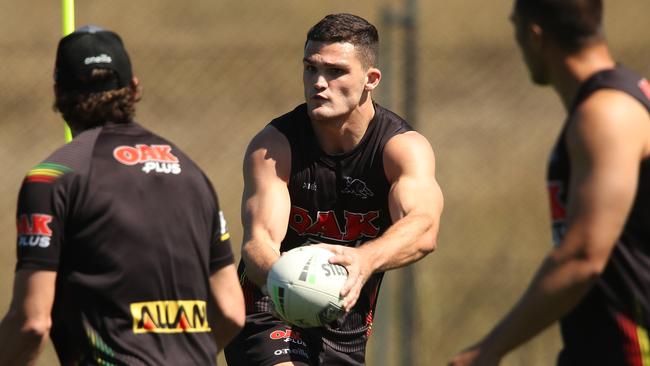 Nathan Cleary is a popular captaincy choice this week. Picture: Phil Hillyard