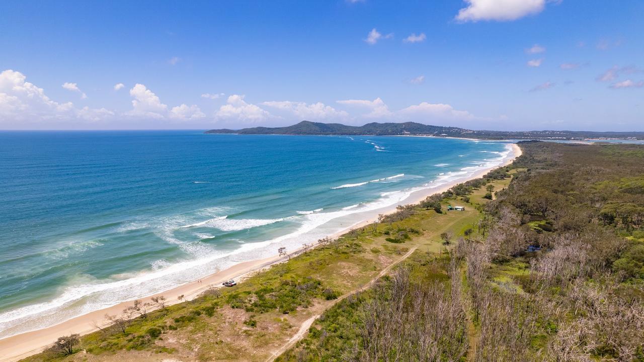 The hammer is set to fall on a 45ha property at Noosa North Shore that's been owned by a family for 40 years.