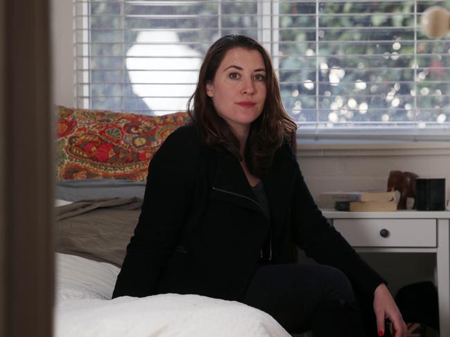 Several AFP officers arrived at the Canberra house of award-winning political editor Annika Smethurst on June 4 with a search warrant and spent several hours inside rifling through her personal items. Picture: Gary Ramage