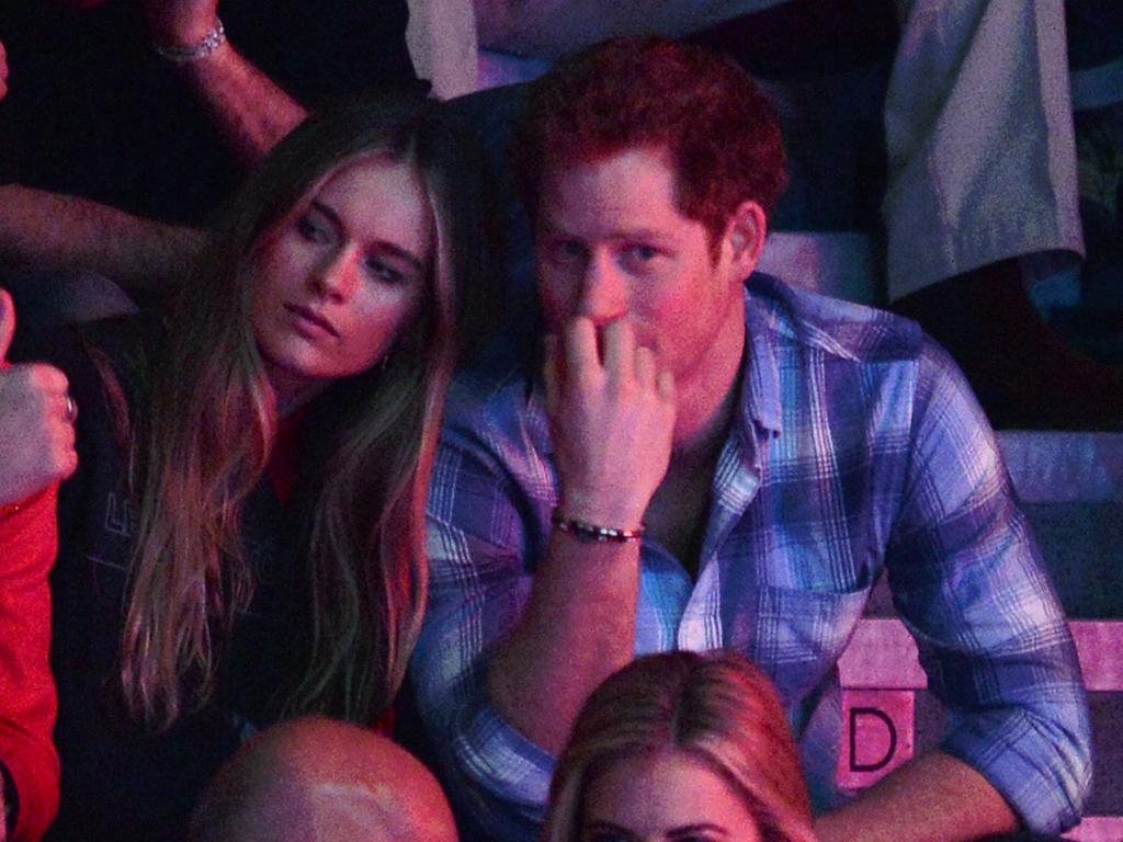 Cressida Bonas and Prince Harry at their first public outing. Picture: Karwai Tang/WireImage