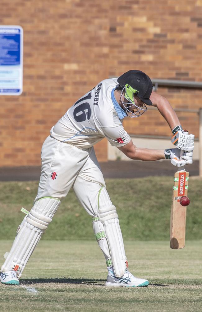 Nicholas Sheedy bats for Wests. Picture: Nev Madsen.