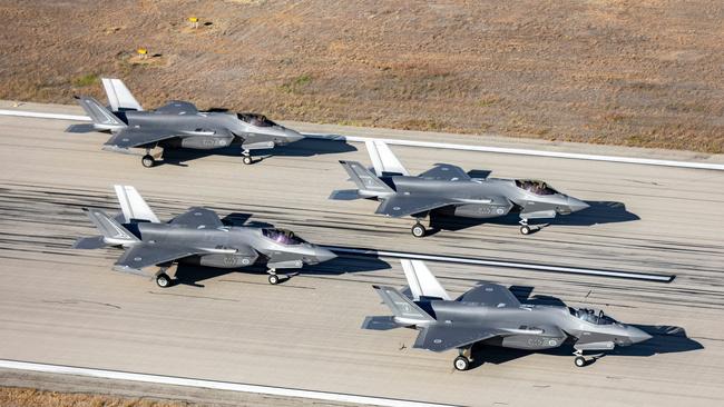 Royal Australian Air Force F-35A Lightning ll aircraft. Picture: Defence Imagery / Annika Smit