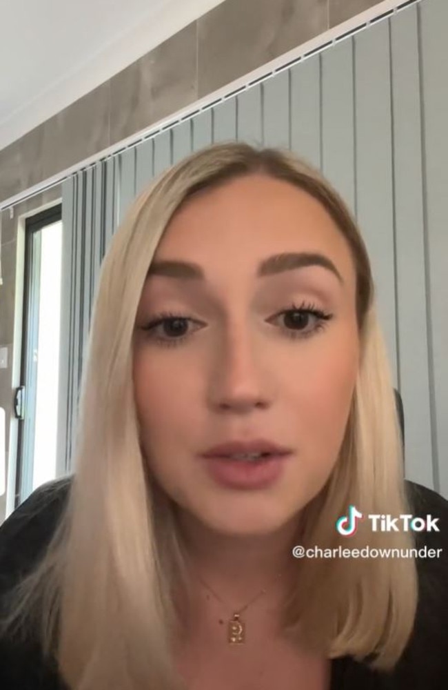 Other things Charlee listed was how Aussies say capsicum (Brits say pepper) and how we don’t sell alcohol in supermarkets. Picture: TikTok/charleedownunder