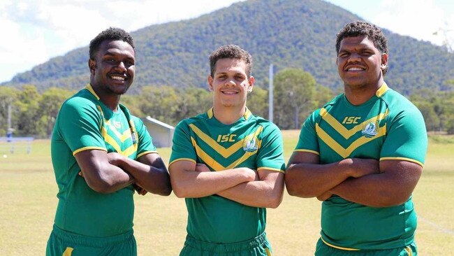 27/03/2023 - Laish Salam (centre) was one of the standouts for West Panthers in their win over Waves Tigers. Picture: Nicole Dendle