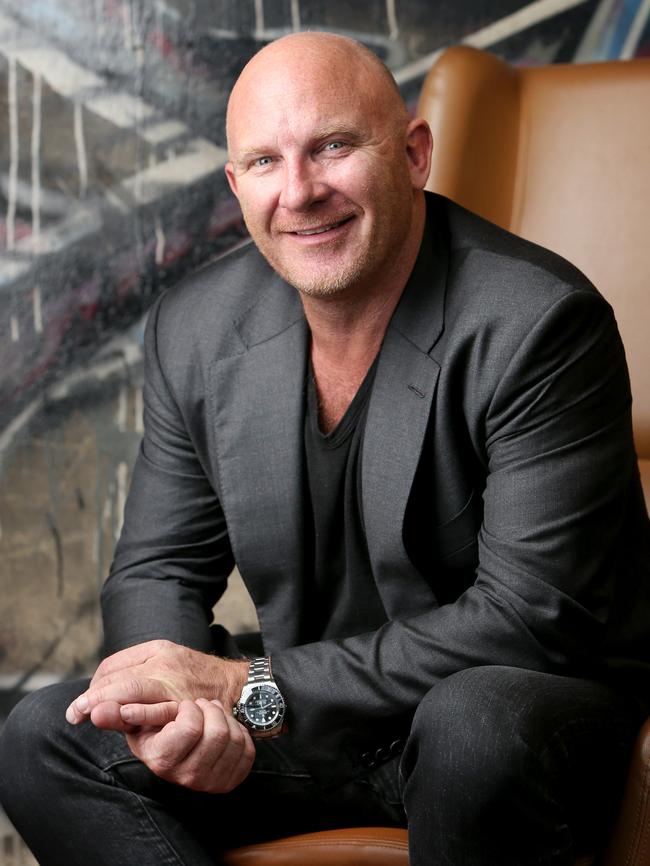 Celebrity chef Matt Moran. Picture: AAP/Steve Pohlner