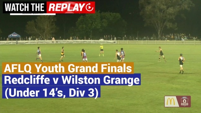 Replay: AFLQ Youth Grand Finals -  Redcliffe v Wilston Grange (Under 14’s, Div 3)