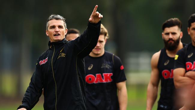 Phil Gould says Ivan Cleary was ‘burned out’. Pic Brett Costello