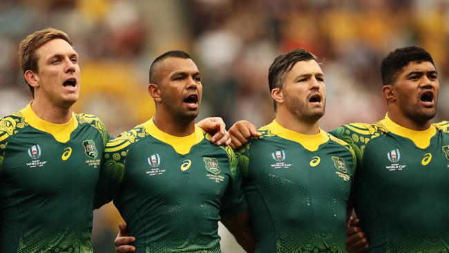 The Wallabies shouldn’t rush preparations for the next World Cup. Picture: Dan Mullan