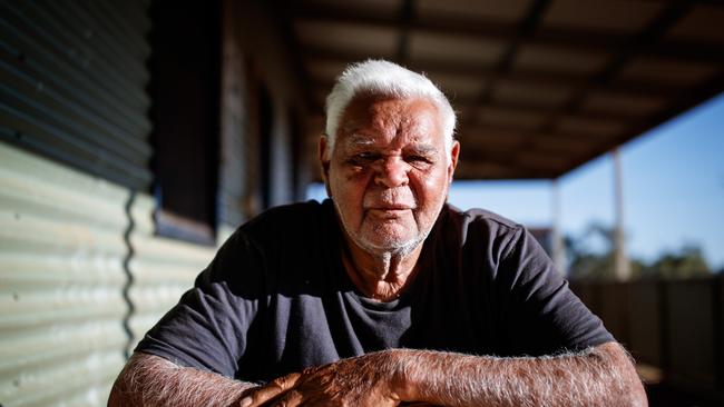 Donald Fraser, Pukatja elder in the Anangu Pitjantjatjara Yankunytjatjara Lands, South Australia. Picture: Matt Turner.