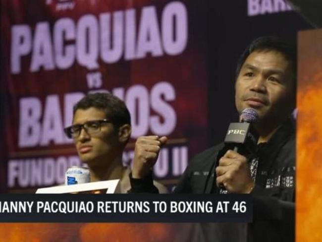 Manny Pacquiao returns to boxing
