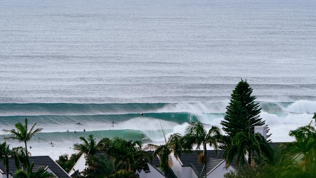 The surf at Lennox Heads. Picture: Andrew Shields