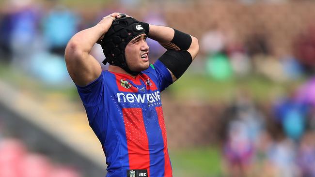 Sione Mata'utia is out with a broken jaw. Picture: Phil Hillyard