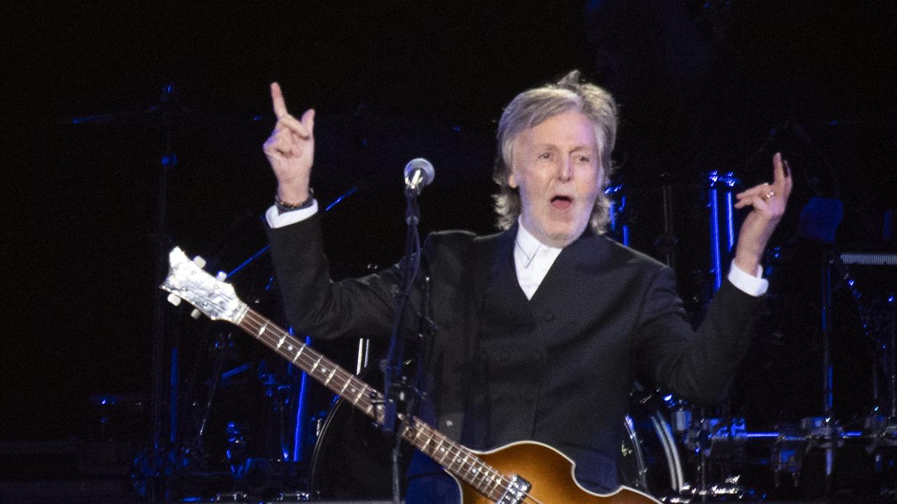 Paul McCartney was sharp as a tack. Picture: NSW NETWORK / Monique Harmer