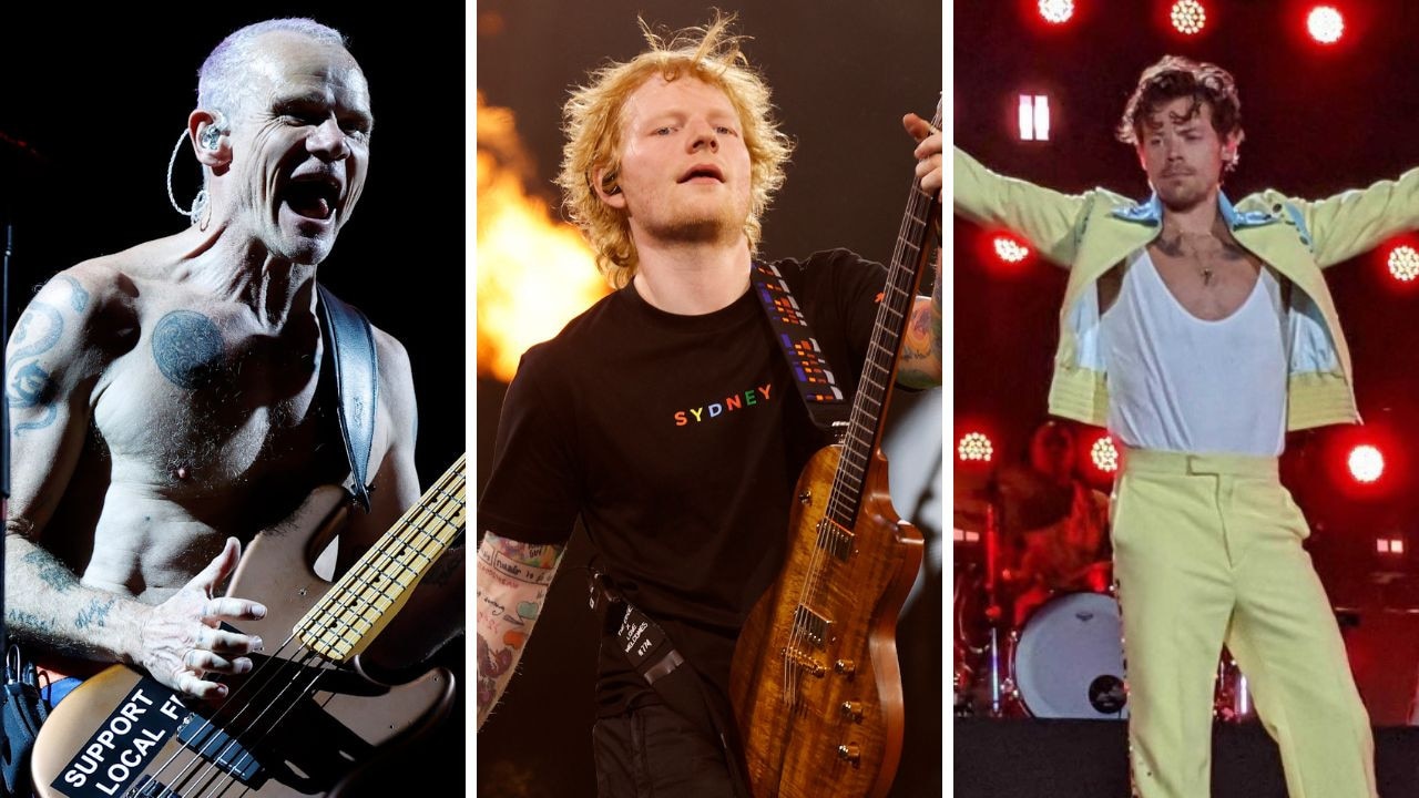 Ed Sheeran, Red Hot Chili Peppers and Harry Styles’ music millions and ...