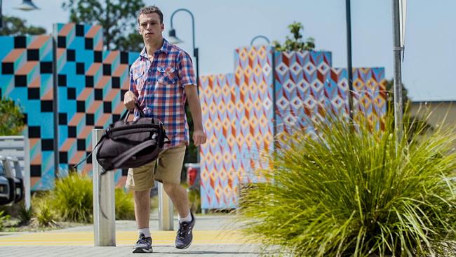 When he was a baby, Eric’s mother was told he’d never walk. He’s proved everyone wrong and is now working in his first job. Picture: ABC