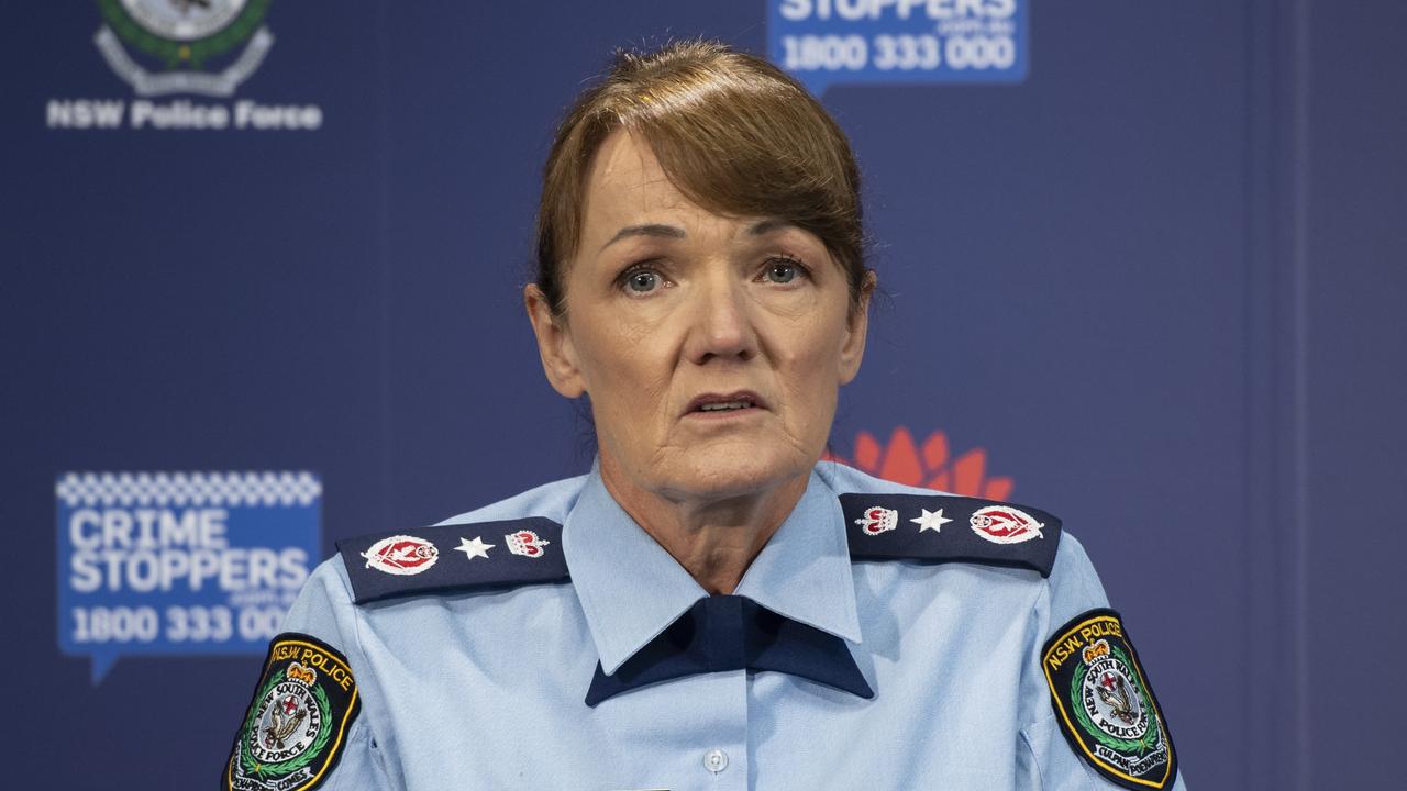 Commission Karen Webb said while the review into its policies and procedures surrounding the storage and movement of firearms was complete, the work to implement the recommendations was ongoing. Picture: NewsWire / Monique Harmer