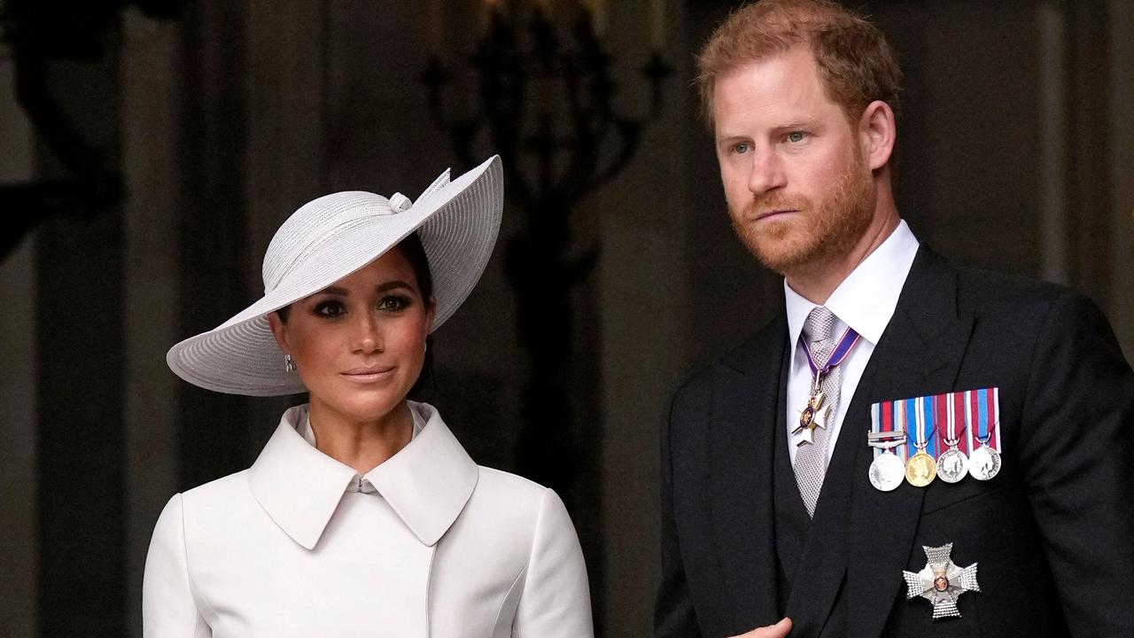 The couple lasted visited the UK in June. Picture: Matt Dunham/Pool/AFP