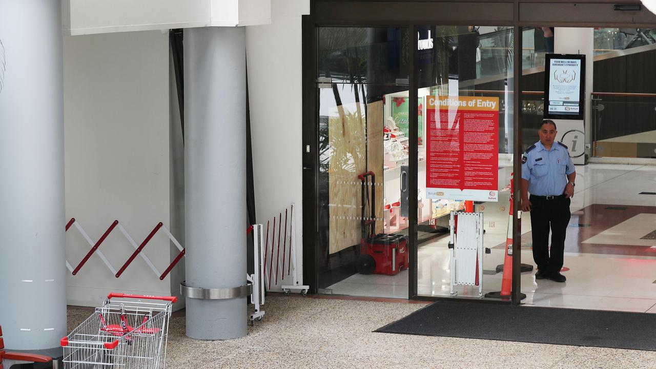 Prouds at Redbank Plaza following a ram-raid in 2020. Picture: Tara Croser