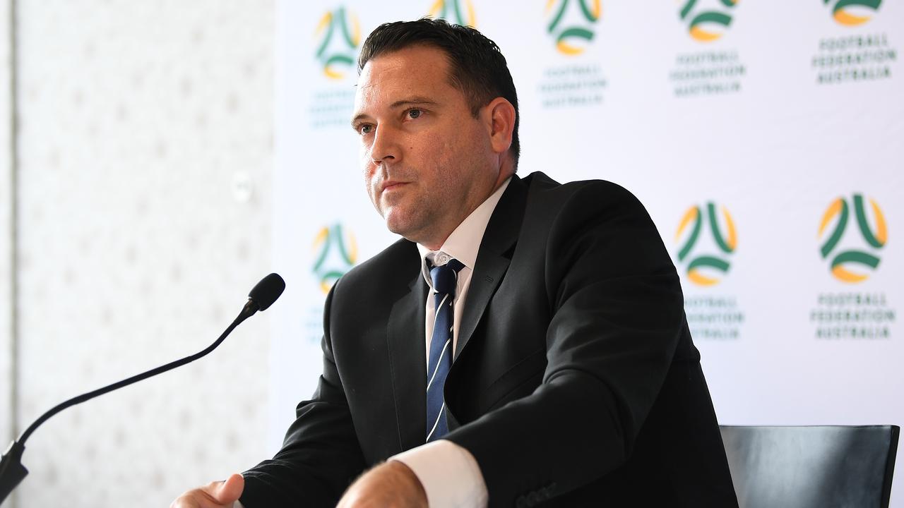 Football Federation Australia chief executiveJames Johnson.