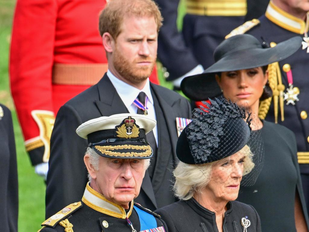 Prince Harry’s relationship with his family has been on rocky ground for four years. Picture: Getty Images