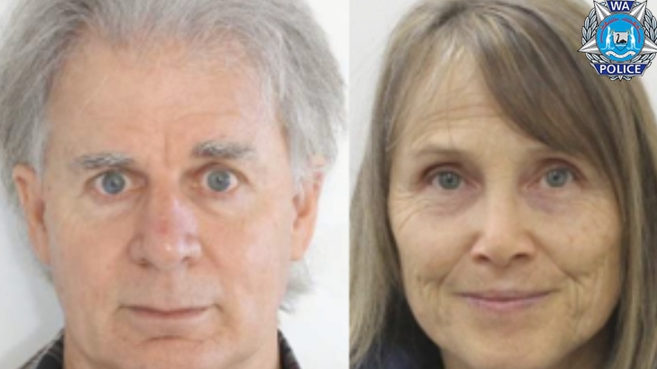 Ena Melville, 62, and Douglas Sims, 68, had not been heard from since Monday, September 30. Picture: WA Police