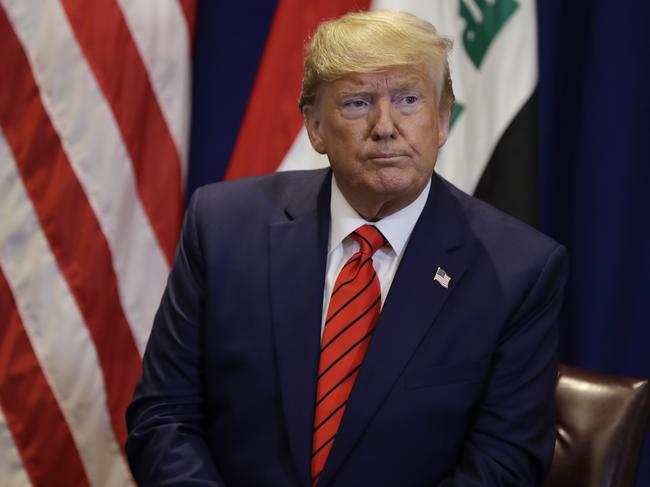 President Donald Trump has called the Democrat’s push for an impeachment inquiry a “witch hunt”, Picture: AP Photo/Evan Vucci