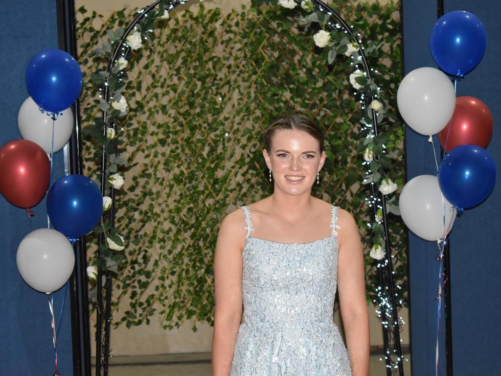 Melanie Reedy at Stanthorpe State High School's 2023 formal (Photo: NRM)