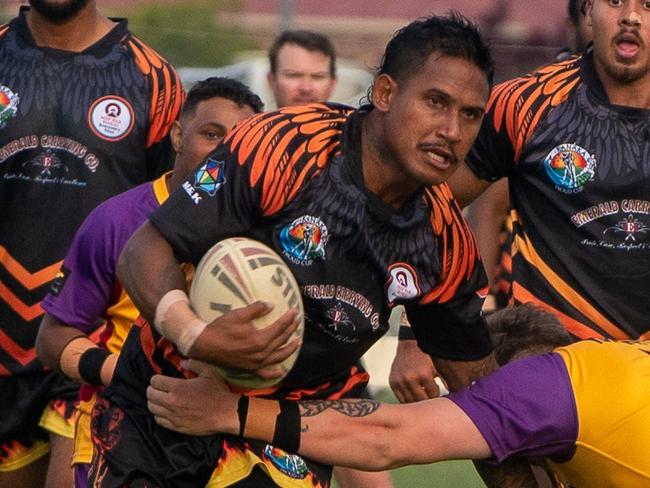 Ben Barba playing at the Kanaka Proud Cup. Saturday 4 November 2023 Picture:Michaela Harlow