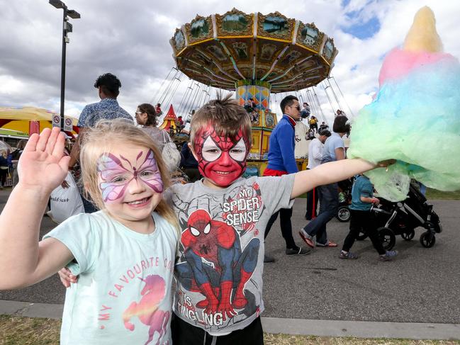 Nobody is too young or too old to enjoy the Show. Picture: Tim Carrafa