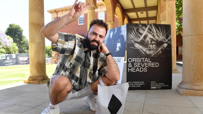 RCC marketing assistant Luca Rego. Picture: AAP/ Keryn Stevens
