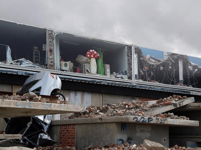 Disaster training area at the Erskine Park training facility. Picture: Sam Ruttyn