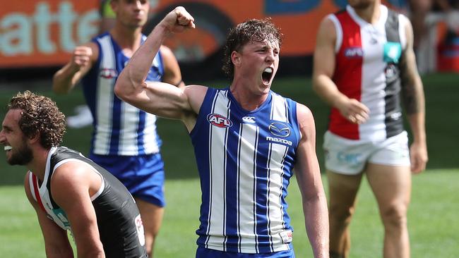 North Melbourne forward Nick Larkey. Picture: Michael Klein