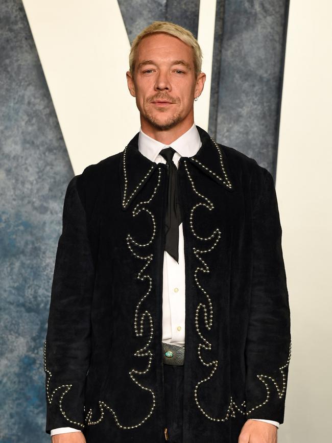 Diplo at this week’s Vanity Fair Oscars party. Picture: Getty